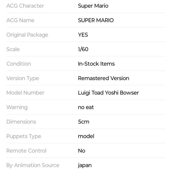 New! NINTENDO SUPER MARIO Brothers & Luigi Key Chains Action figure Pendant toy! - Picture 4 of 11